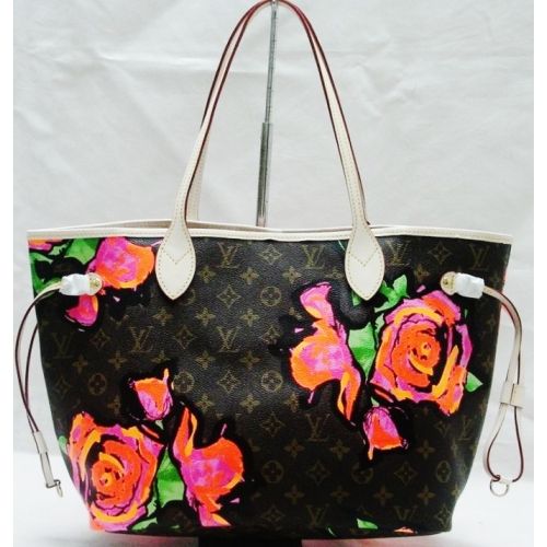 BOLSA PRETA NERVERFULL ROSE COURO